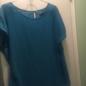 A blue shirt